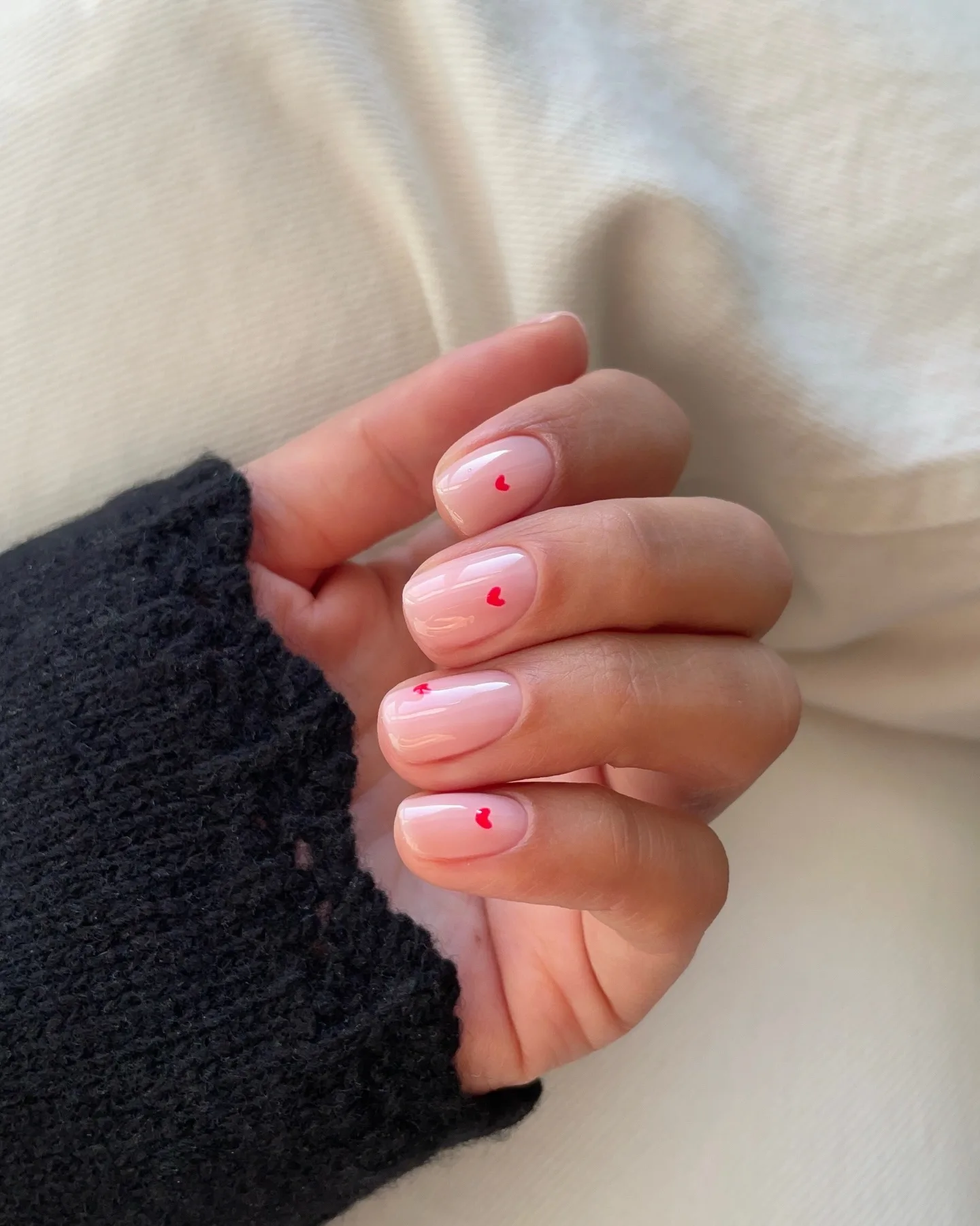 Sweet Red Heart Accents