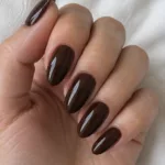 21 Chocolate Brown Almond Nails That Look Expensive