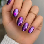 28 Cat Eye and Chrome Nail Designs, From Sage to Deep Berry